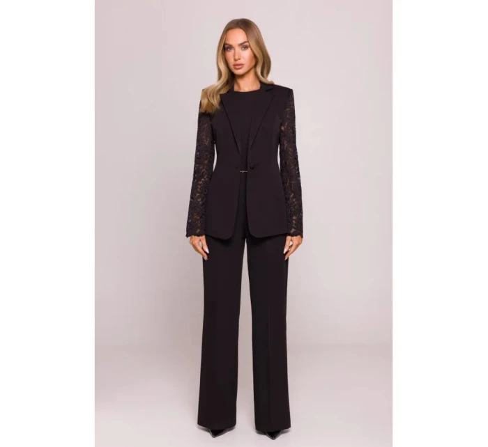 Dámska bunda M865 čierna - Moe