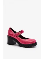 Lodičky na podpätku model 193922 Krok v štýle Lodičky na podpätku model 193922 Krok v štýle