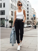 Dámske látkové nohavice ERLON black FashionStreet UY2026 Dámske látkové nohavice ERLON black FashionStreet UY2026