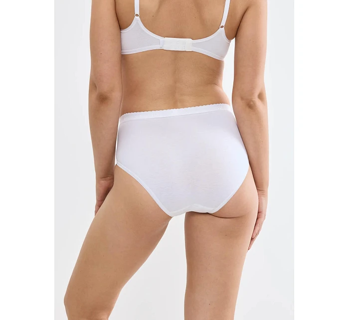 sloggi Chic Midi 4P - WHITE - SLOGGI WHITE - SLOGGI