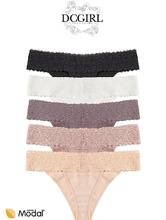 Dámské kalhotky string model 22048918 A'2 SL modal - DC Girl