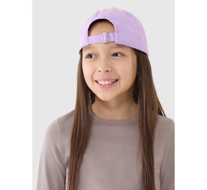 Dievčenský úzky hladký rukáv s dlhým rukávom 4F 4FJRSS25TLONF505-83S