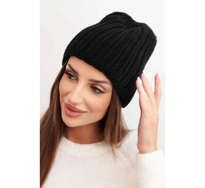 Dámska čiapka Rebeka K345 black Dámska čiapka Rebeka K345 black