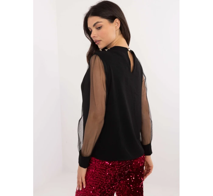 Bluzka MI BZ model 20619240 czarny - FPrice Bluzka MI BZ model 20619240 czarny - FPrice