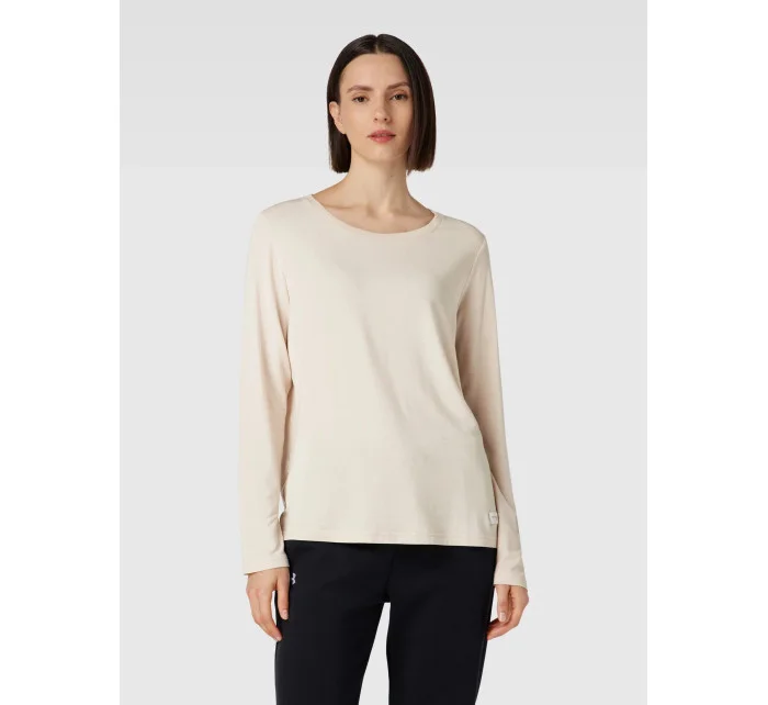 Dámske tričko UW0UW04985 ABH krémové - Tommy Hilfiger Dámske tričko UW0UW04985 ABH krémové - Tommy Hilfiger