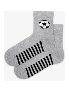 CHLAPČENSKÉ VZOROVANÉ PONOŽKY 6-11 ROKOV W.020