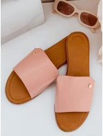 Dámske žabky CHICBASE pink FashionStreet ZY0938