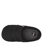 Pánske/dámske zimné papuče PUMA SCUFF BLACK, čierne, zateplené (384945-01)