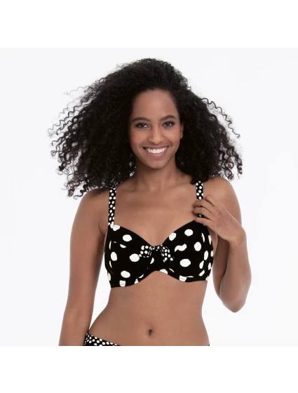 Style Top Bikini horní díl černobílá  model 21162861 - RosaFaia