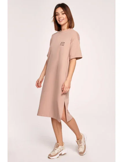 Dámské šaty model 20116906 Mocca - BeWear