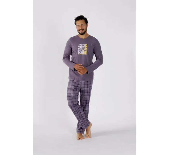 Pánské pyžamo  šedé  model 20789358 - M-Max