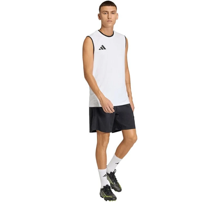 Pánske tričko adidas Entrada 26 Sleeveless Jersey white KB3928