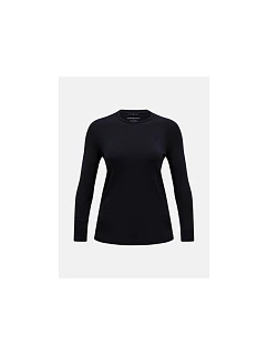 Termotriko PEAK PERFORMANCE Magic Crew Wool-blend Baselayer Women, čierne