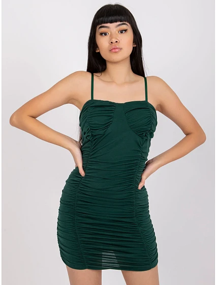 Šaty DHJ SK model 17339189 tmavě zelená - FPrice