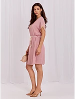 Šaty DHJ SK model 17436885 světle růžová - FPrice Šaty DHJ SK model 17436885 světle růžová - FPrice