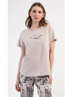 Dámske capri pyžamo Elena Dámske capri pyžamo Elena