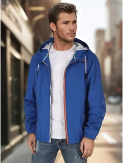 Pánská přechodná modrá bunda Dstreet model 21977532 - FashionStreet