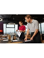 Daiber JN 874 Pánske pracovné polo z bio piqué 02.0874 červené Daiber JN 874 Pánske pracovné polo z bio piqué 02.0874 červené