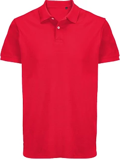 SOL'S Pacific Unisex piqué polo z těžké bavlny model 22449235 red