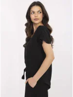 Blúzka D73761M11171B čierna