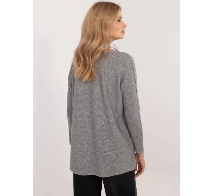 Bluzka DHJ BZ model 20609038 szary - FPrice Bluzka DHJ BZ model 20609038 szary - FPrice