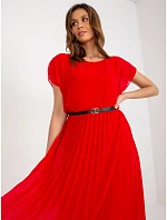 Sukienka DHJ SK czerwony model 22179294 - FPrice Sukienka DHJ SK czerwony model 22179294 - FPrice