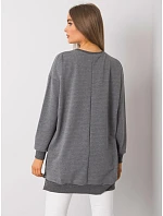 Bluza RV TU model 22400529 ciemny szary - FPrice Bluza RV TU model 22400529 ciemny szary - FPrice