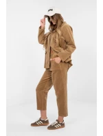 Šnúrové nohavice model 224996 Rue Paris Šnúrové nohavice model 224996 Rue Paris