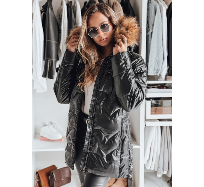 Dámska bunda LANE black FashionStreet TY4049 Dámska bunda LANE black FashionStreet TY4049