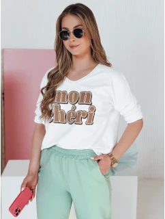 Dámská halenka s potiskem bílá Dstreet model 21988803 - FashionStreet