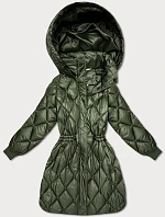 Dámska zimná bunda Oversize Minority khaki (M2-6518-22)