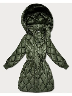 dámská zimní oversize bunda v khaki barvě model 21756253 - MINORITY