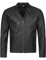 Biker Jacket Men Pánská motorkářská bunda model 22452457 black opal - Stedman Biker Jacket Men Pánská motorkářská bunda model 22452457 black opal - Stedman