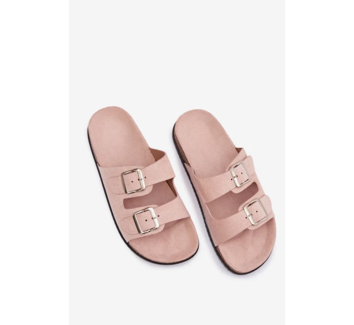 Dámské žabky Světle růžové Oliena