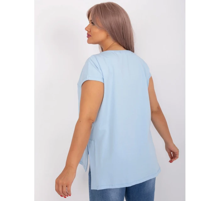 Halenka RV BZ model 18702954 světle modrá - FPrice Halenka RV BZ model 18702954 světle modrá - FPrice