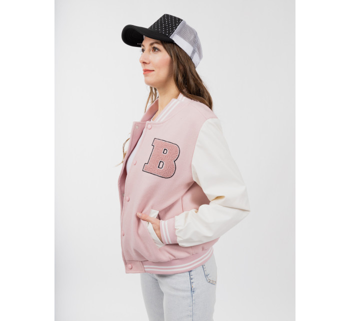 Dámska baseballová bunda GLANO - ružová