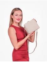 Dámska kabelka Vuch Mini Fossy Suede Creme