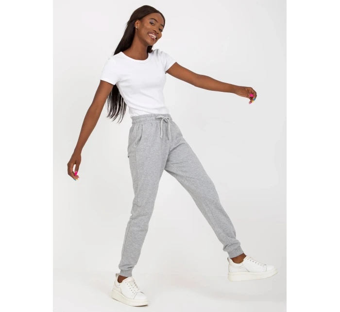 Dámske tepláky B 006.02 sivé - FPrice