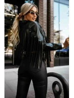 624-3 Krátke strapce z mäkkej ekokože - čierne 624-3 Krátke strapce z mäkkej ekokože - čierne