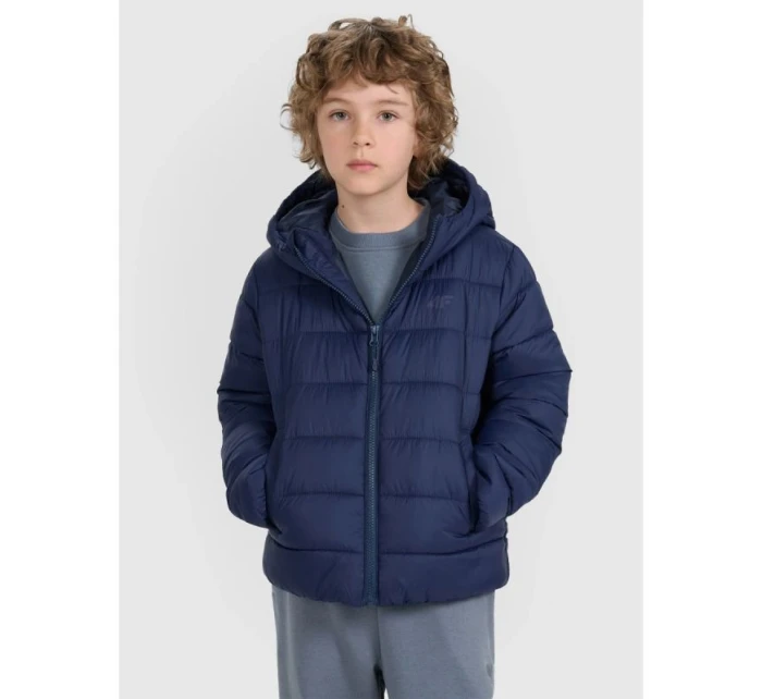 Detská unisexová páperová bunda so syntetickou výplňou 4F 4FJRAW25TDJAU0804-31S
