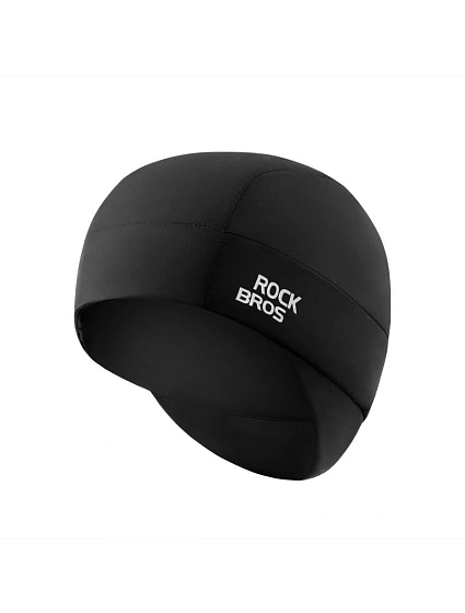 Rockbros M015 zimná obojstranná cyklistická čiapka veľkosť 54-61 cm - čierna Rockbros M015 zimná obojstranná cyklistická čiapka veľkosť 54-61 cm - čierna
