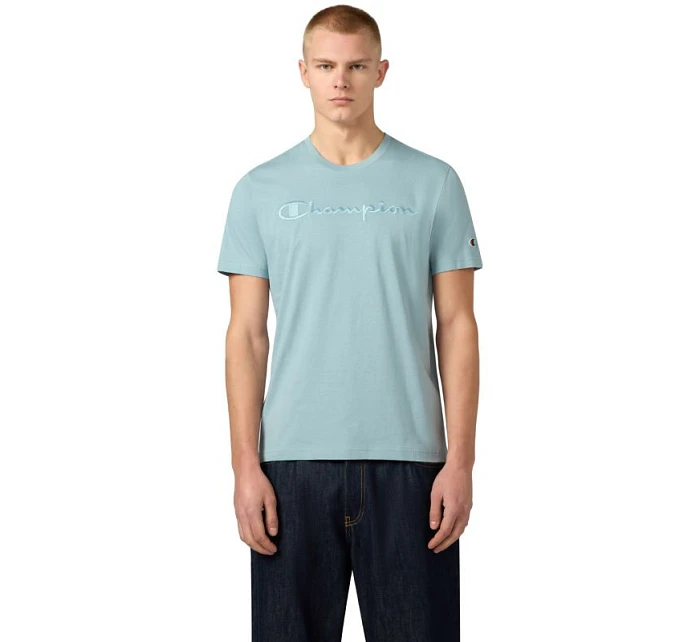 Pánské tričko SS Tee blue  pánské model 22121685 - CHAMPION