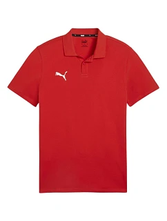 Pánske tričko Puma Team Goal Casuals Polo red 658605 01 pánske