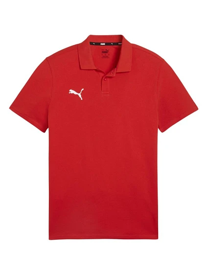 Pánske tričko Puma Team Goal Casuals Polo red 658605 01 pánske