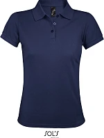SOL'S Prime Women Dámske piqué polo z hrubej bavlny 25.0573 francúzska námornícka modrá