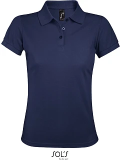 SOL'S Prime Women Dámske piqué polo z hrubej bavlny 25.0573 francúzska námornícka modrá