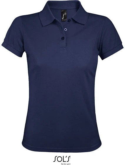 SOL'S Prime Women Dámske piqué polo z hrubej bavlny 25.0573 francúzska námornícka modrá SOL'S Prime Women Dámske piqué polo z hrubej bavlny 25.0573 francúzska námornícka modrá