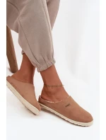 Dámské pantofle Domácí obuv model 21714535 Camel - Inblu