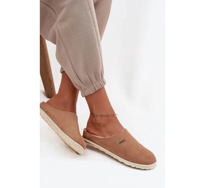 Dámské pantofle Domácí obuv model 21714535 Camel - Inblu