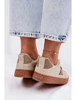 Dámské tenisky Big Star TT274759 Béžové